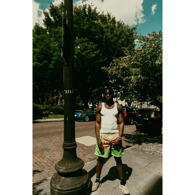 R3Birth Summer Mesh Shorts ( Green)