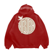 REBIRTH "UTOPIA" RED HOODIE